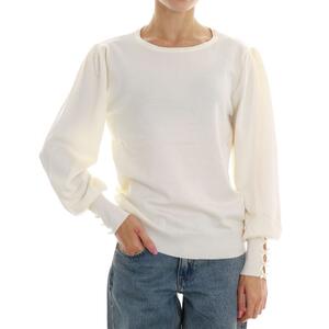 MAGLIA FIOCCHI MOLLY BRACKEN BIANCO